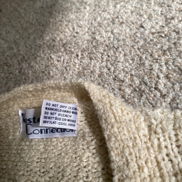 Western Connection Women’s Cream Long Sleeve Cardigan Size M - Picture 4 of 13